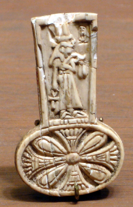 Egypt. a torus is the round shape at the bottom. The narrow part 
                                     is showing an upward outflow direction.
