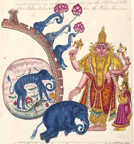 Battlements are a torus barrier, elephant trunks are little outflows