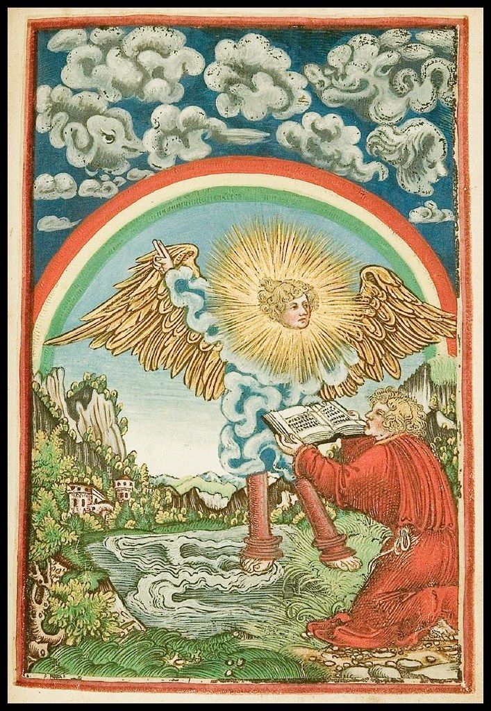 Wings with superimposed clouds-barrier or pleats-barrier